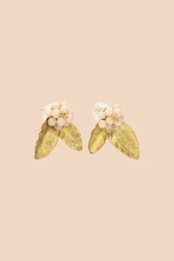 Avaimenperät|Korut>KAIKO Lali Gurans Earrings - Pale Pink