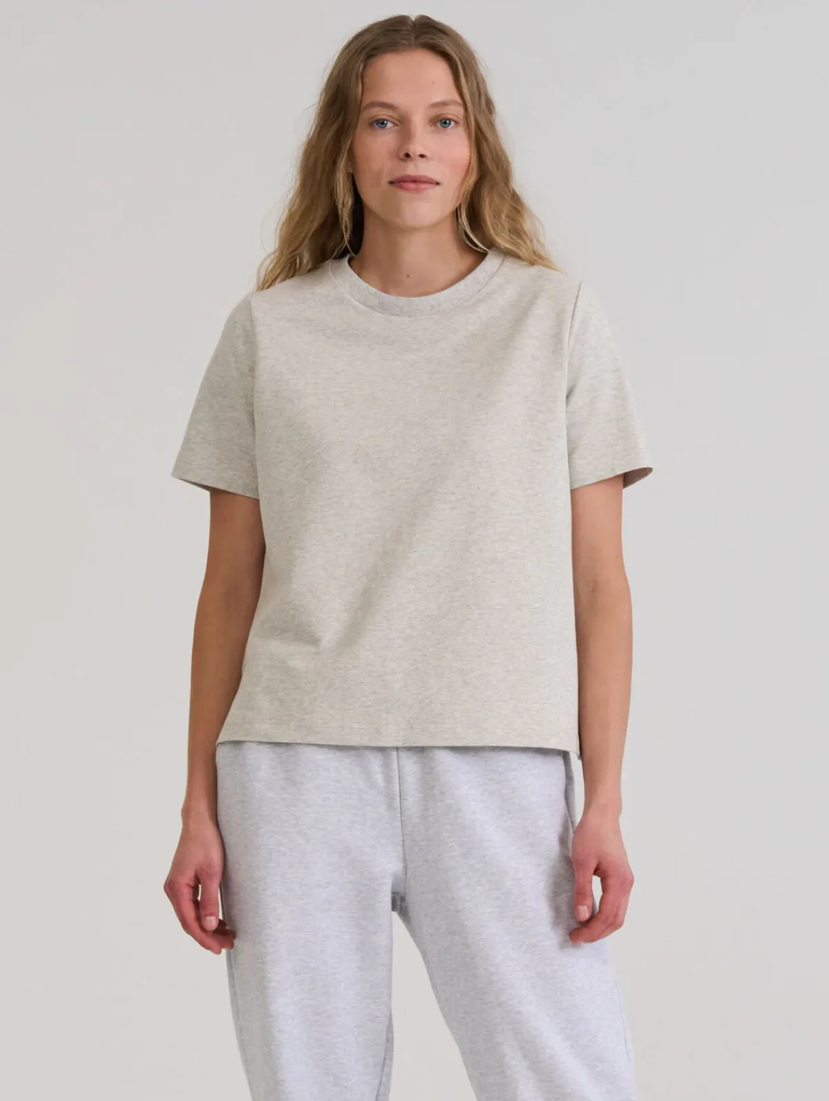 T-paidat|Paidat>R-Collection Laura T-paita - Marmorinharmaa