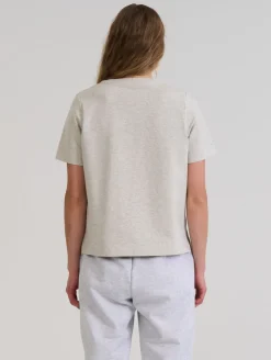 T-paidat|Paidat>R-Collection Laura T-paita - Marmorinharmaa