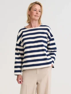 Paidat>R-Collection Livia Raitapaita - Musteensininen/koivu raita