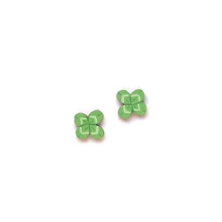 Avaimenperät|Korut>Crazy Granny Design Lucky Clover Mini Studs