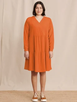 Löydöt|Hameet & Mekot>R-Collection Lucy Silkkimekko - Mandariini S