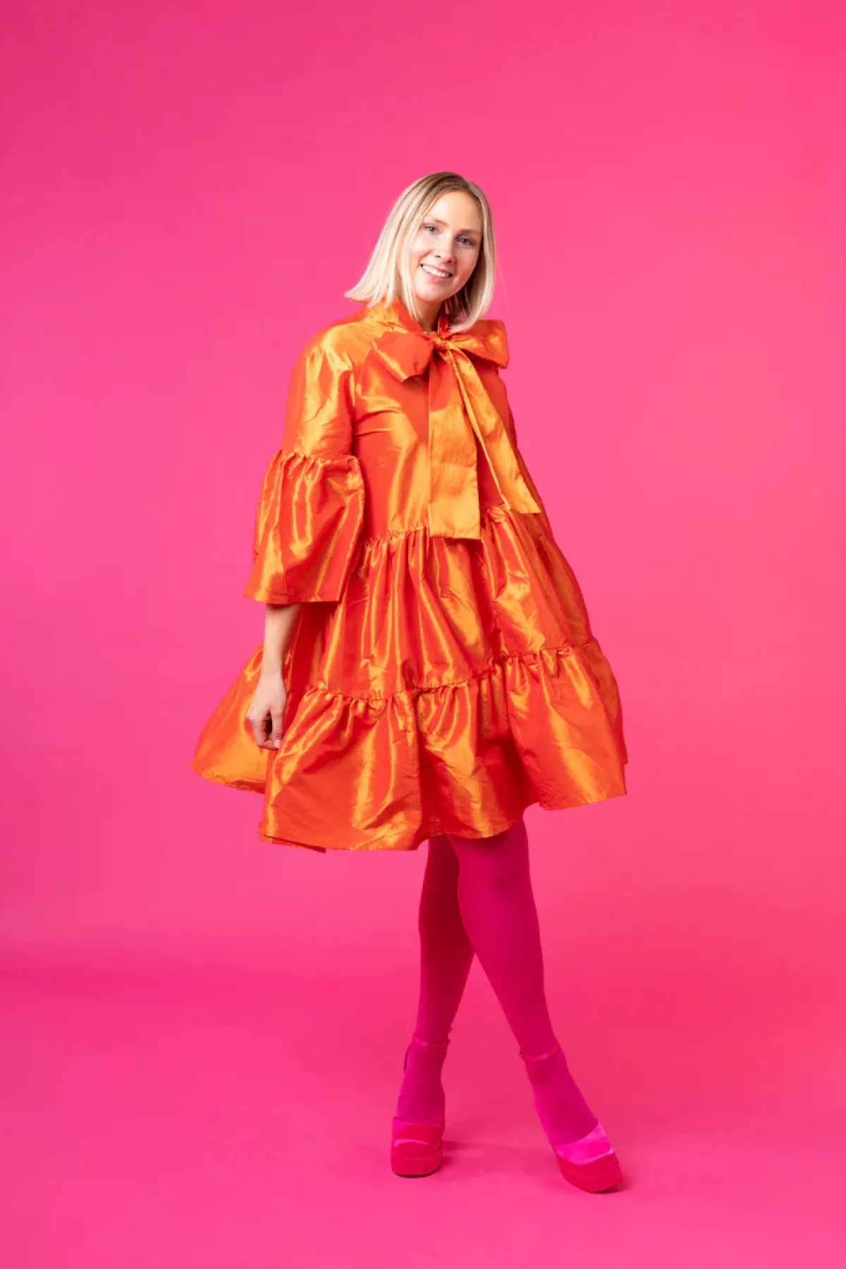 Hameet & Mekot>Miia Halmesmaa Lush Dress - Oranssi