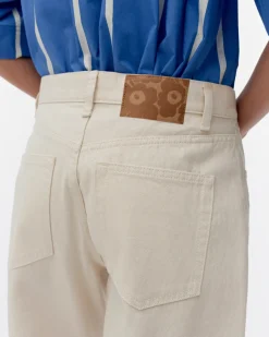 Housut>Marimekko Maridenim Barrel Natural - Farkut