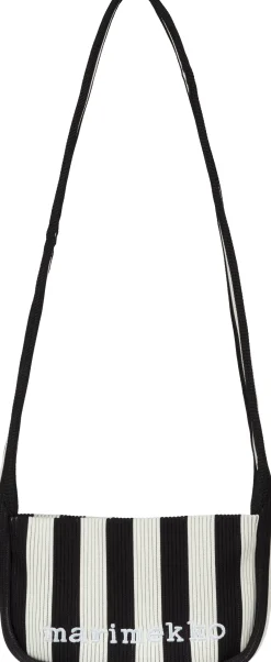 Laukut|Avaimenperät>Marimekko Mini Shoulderbag Merirosvo - Musta/Luonnonvalkoinen