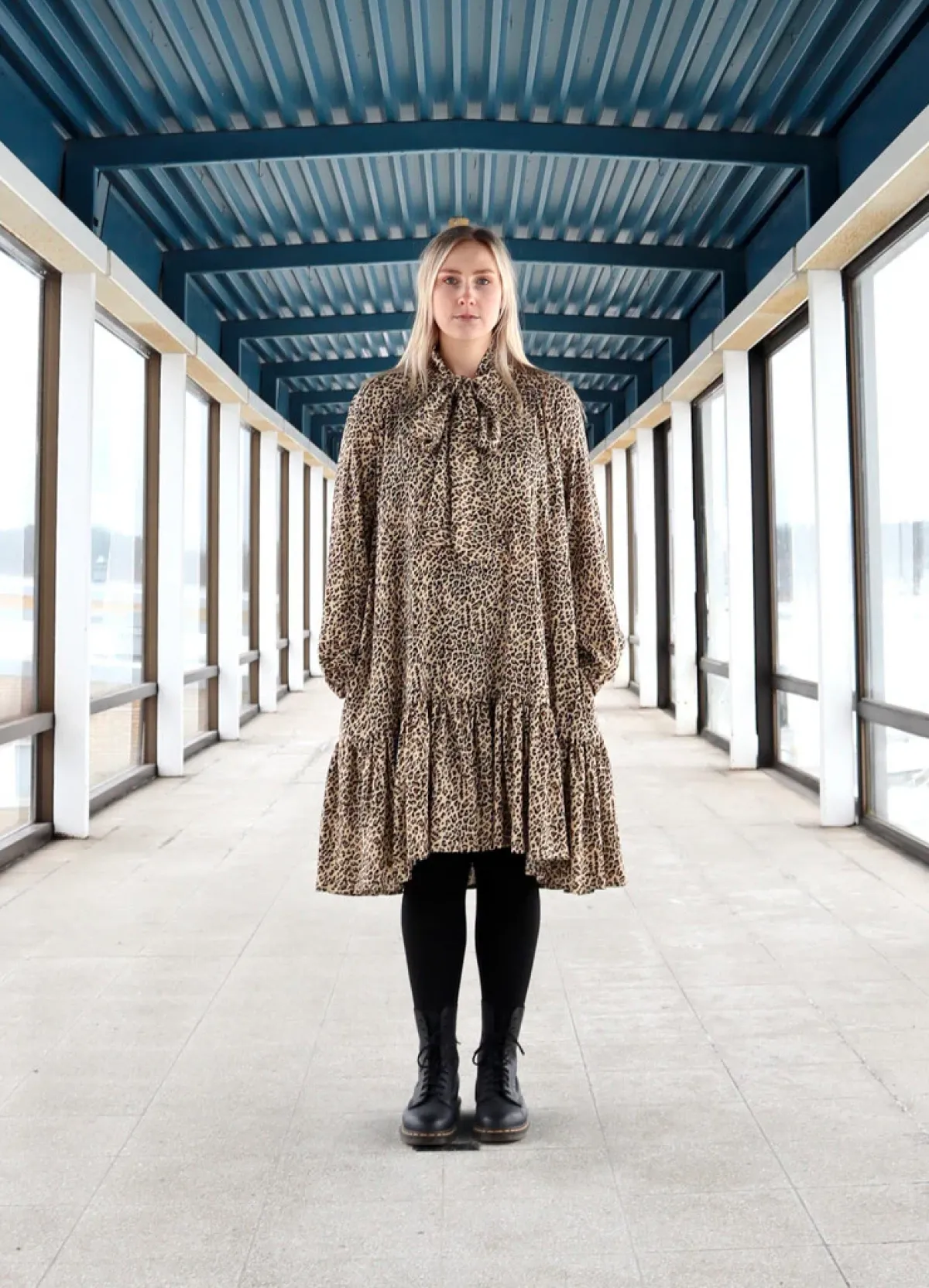 Hameet & Mekot>Miia Halmesmaa Paitamekko - Beige Leo