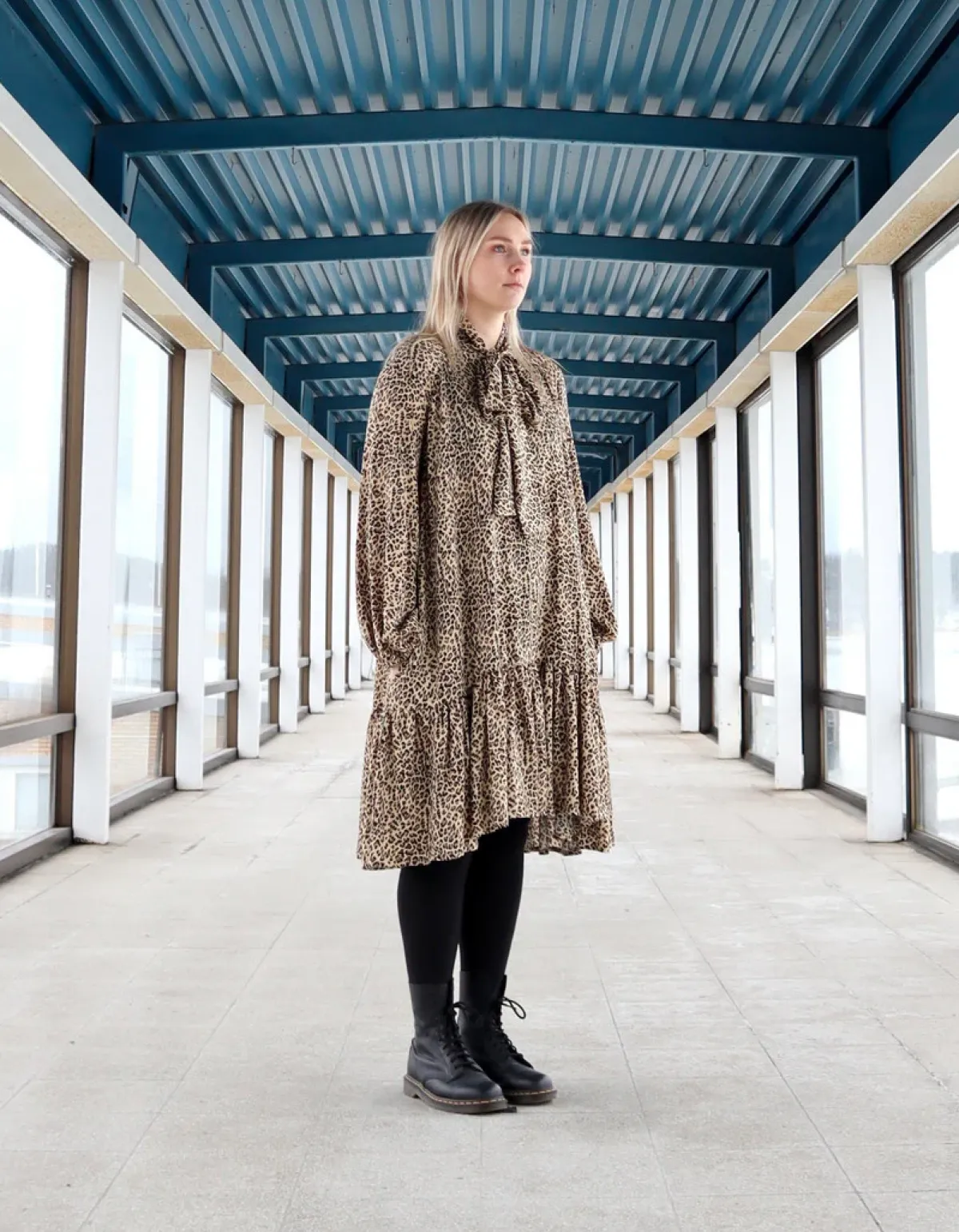 Hameet & Mekot>Miia Halmesmaa Paitamekko - Beige Leo
