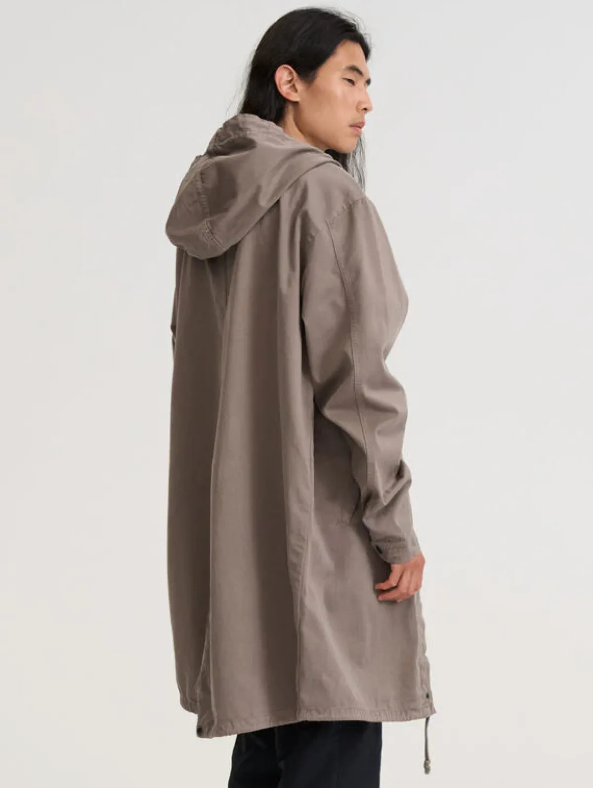 Takit|Takit>R-Collection Pitkä Anorakki - Taupe