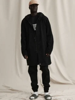 Takit|Takit>R-Collection Pitkä Anorakki Musta