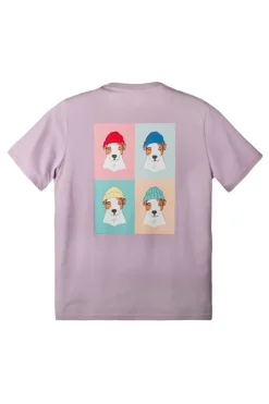T-paidat|T-paidat>Vai-ko Pop Dog T-Shirt - Thistle