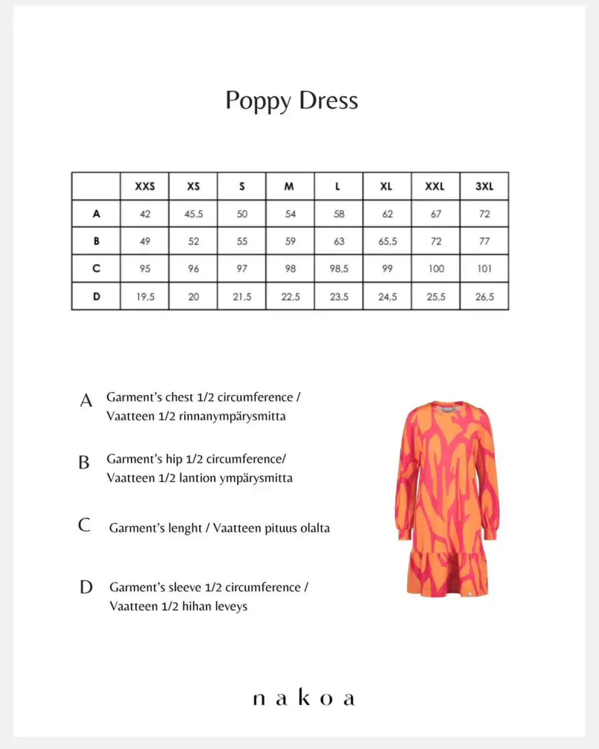 Hameet & Mekot>Nakoa Poppy Dress - Melody