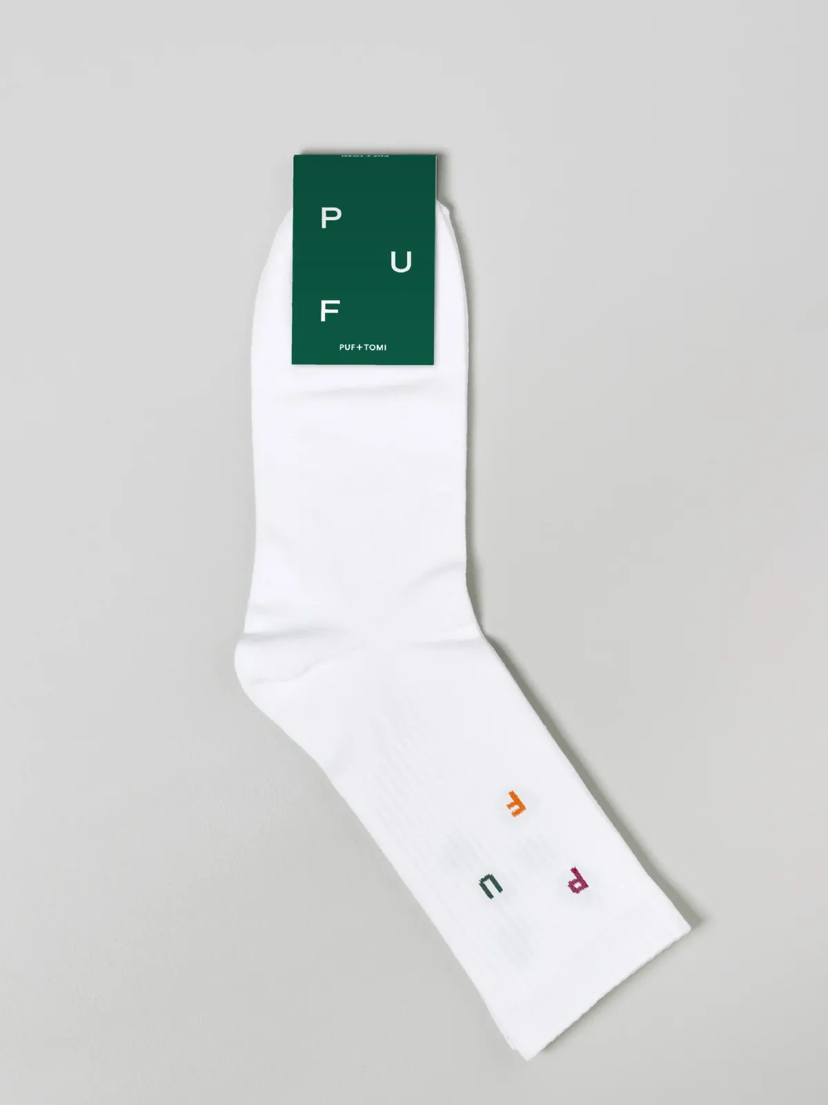 Sukat|Avaimenperät>PUF + TOMI PUF SUKAT WHITE
