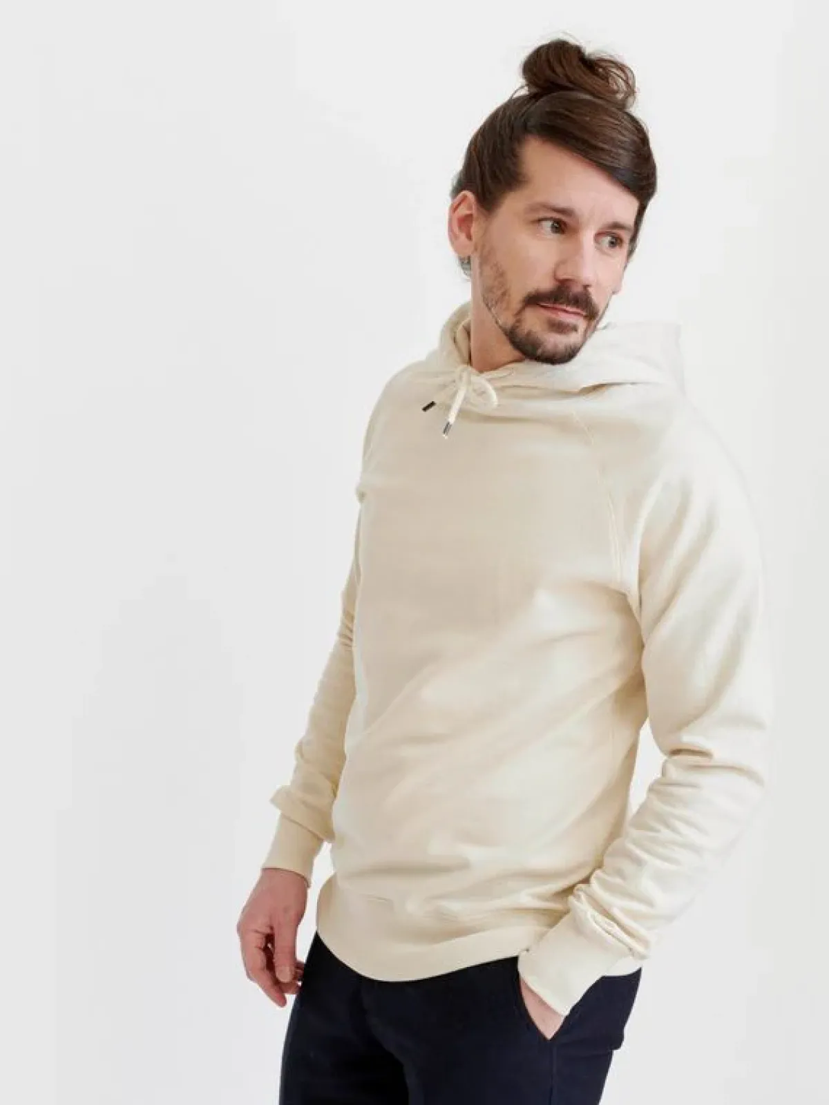 Löydöt|Colleget & Hupparit>Pure Waste Hoodie - Ecru XXS