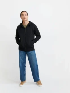Colleget & Hupparit>Pure Waste Zip Hoodie - Black
