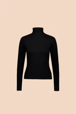 Paidat>KAIKO Rib Rollneck - Black
