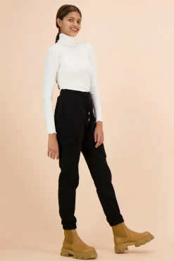 Paidat>KAIKO Rib Rollneck - Offwhite