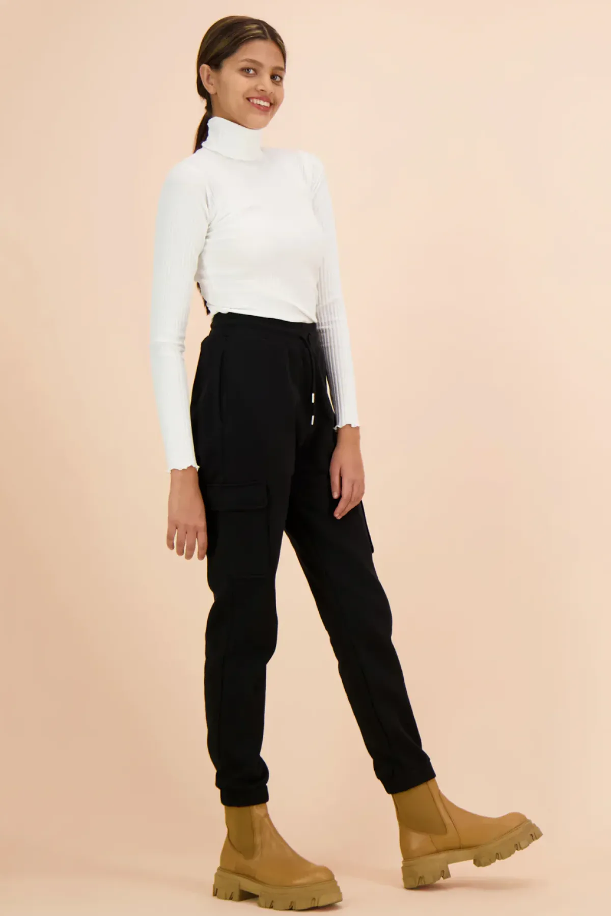 Paidat>KAIKO Rib Rollneck - Offwhite