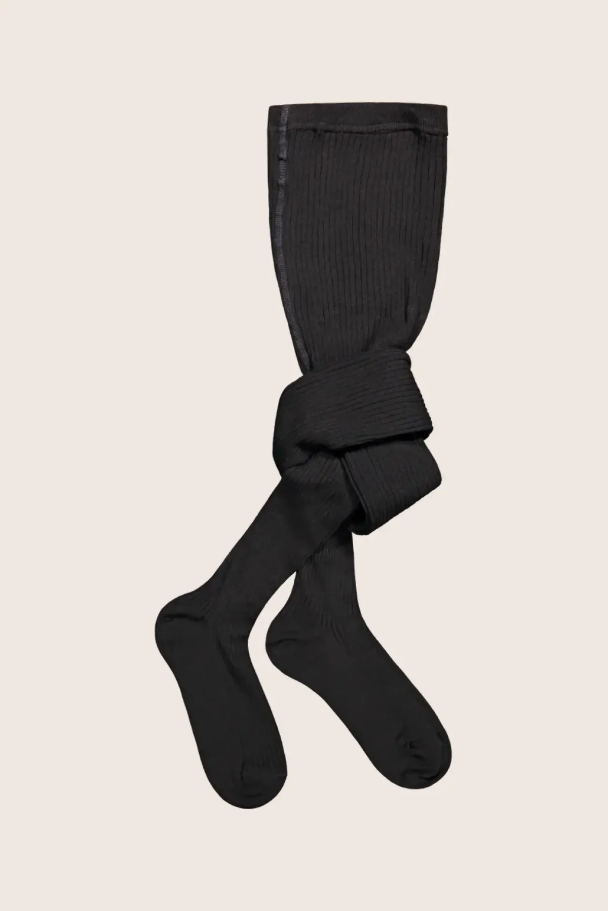 Sukat|Avaimenperät>KAIKO Rib Tights - Black