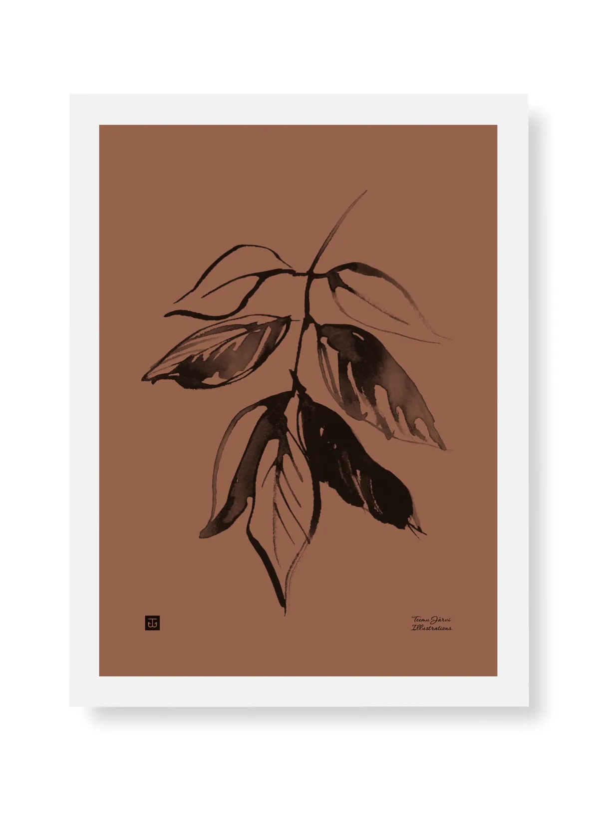 Julisteet/printit>Teemu Järvi Illustrations Saarni - juliste 30x40cm