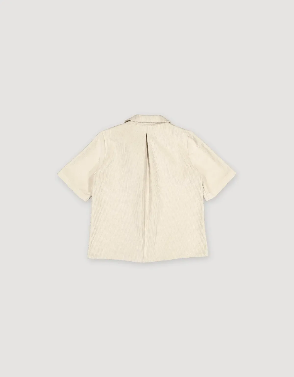 Takit|Paidat>ARCHETYPE Short Sleeve Corduroy Blouse