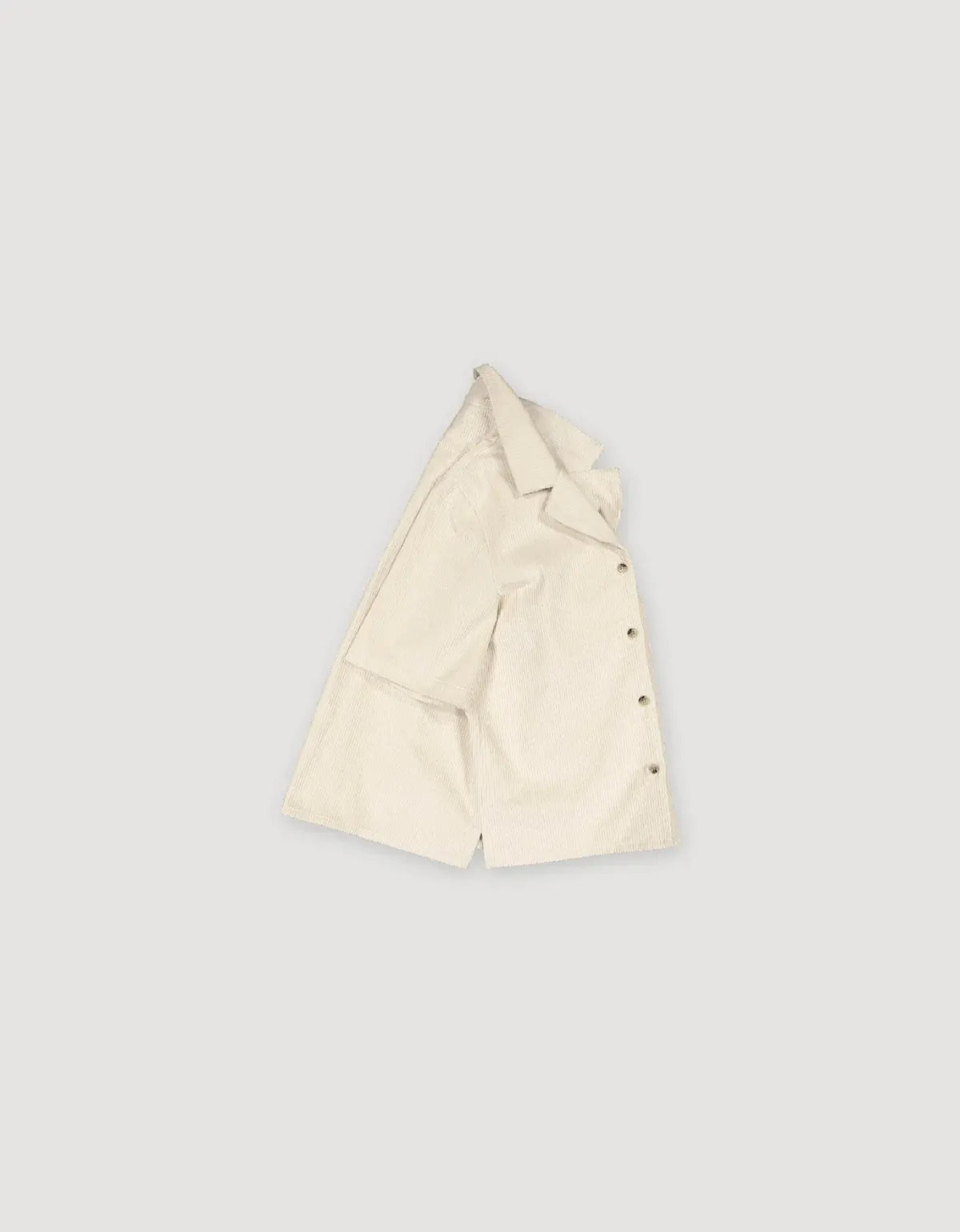 Takit|Paidat>ARCHETYPE Short Sleeve Corduroy Blouse