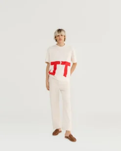 Housut & Shortsit|Housut>Jeansu0026Towels Sicuro Jeans - Ecru