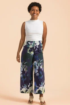 Housut>KAIKO Soft Culottes - Blue Anemone