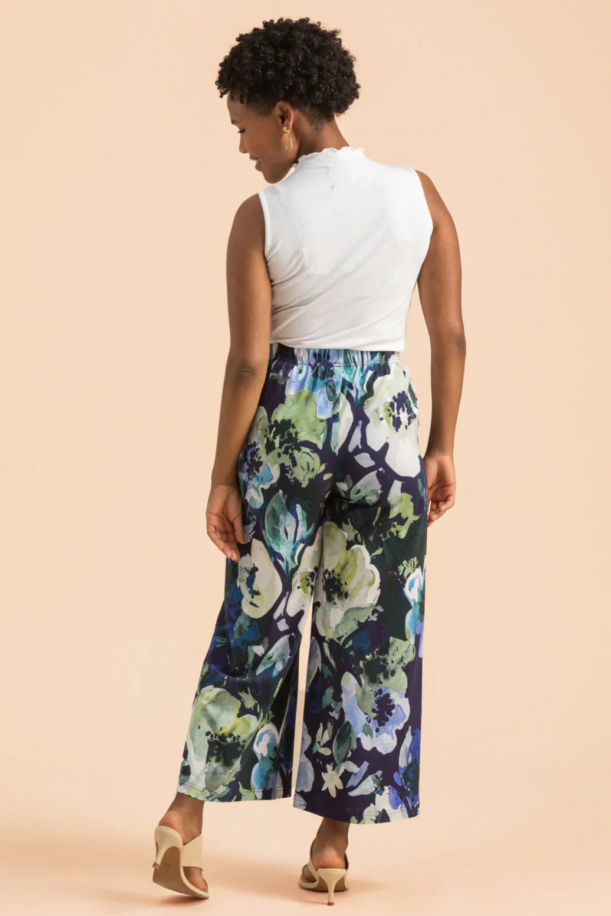 Housut>KAIKO Soft Culottes - Blue Anemone