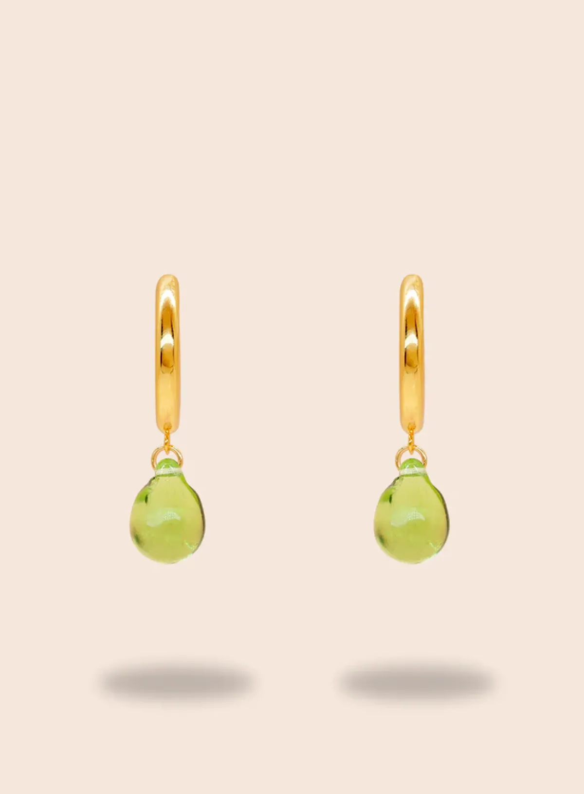 Avaimenperät|Korut>ANNELE Sugar Drop Green Korvakorut