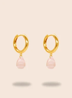 Avaimenperät|Korut>ANNELE Sugar Drop Pink Korvakorut