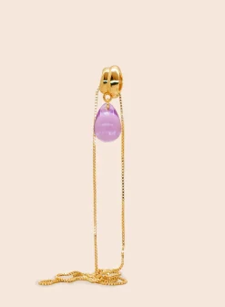 Avaimenperät|Korut>ANNELE Sugar Drop Violet Kaulakoru