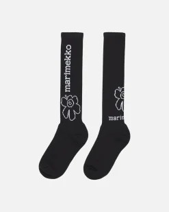 Sukat|Avaimenperät>Marimekko Suikea Unikko Logo Sukat