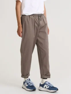 Housut & Shortsit|Housut>R-Collection Suorat Anorakkihousut - Taupe
