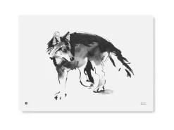 Julisteet/printit>Teemu Järvi Illustrations Susi - juliste (70 x 50cm)