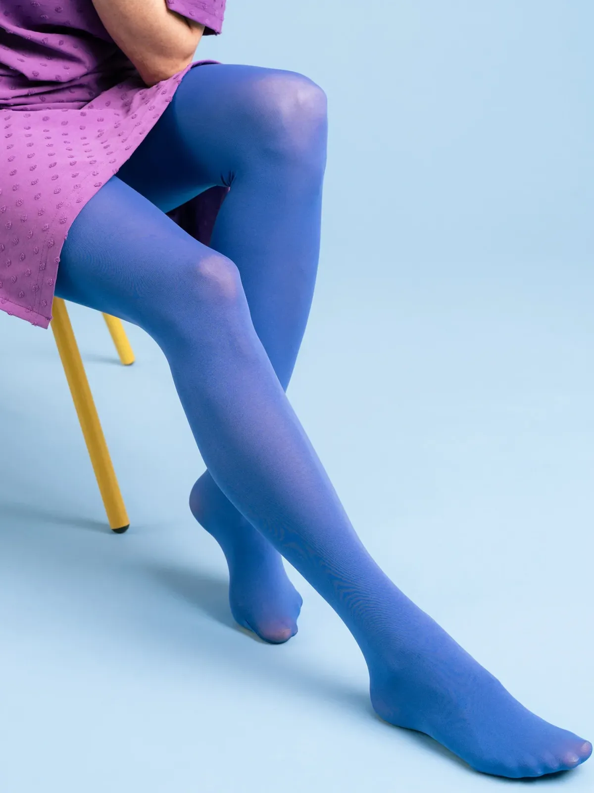 Sukat|Avaimenperät>Aarre The 3D Pantyhose 50den - Blue/Black (2 pack)