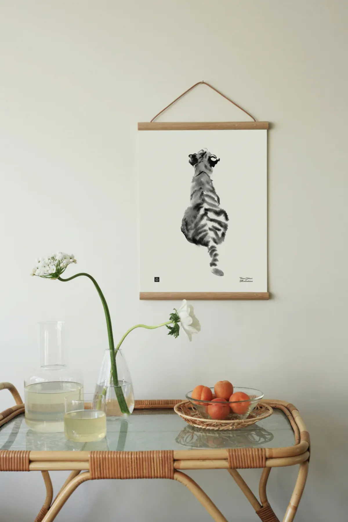 Julisteet/printit>Teemu Järvi Illustrations Tiikerinpoika - juliste 30x40cm