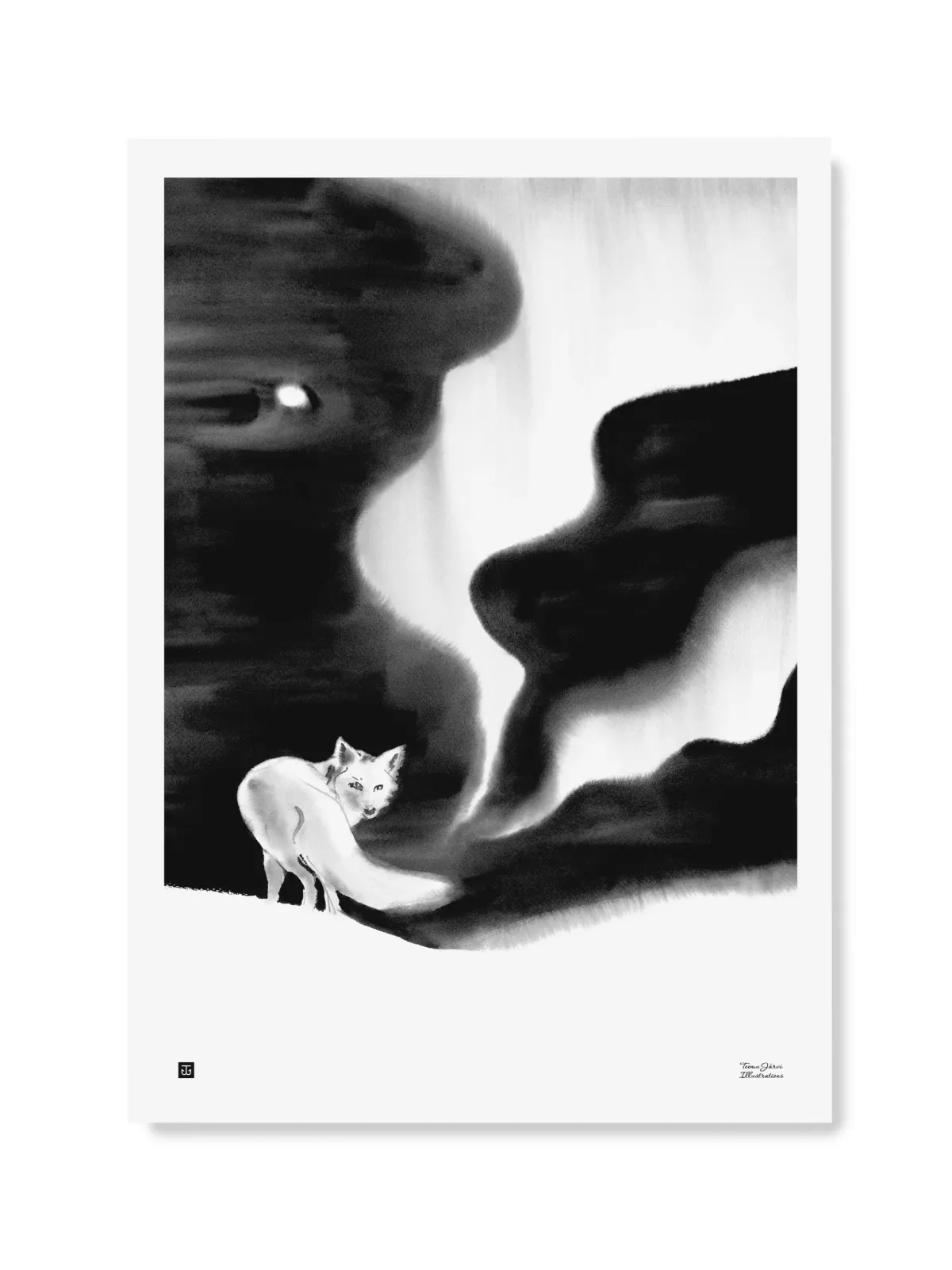 Julisteet/printit>Teemu Järvi Illustrations Tulikettu - juliste (50 x 70cm)