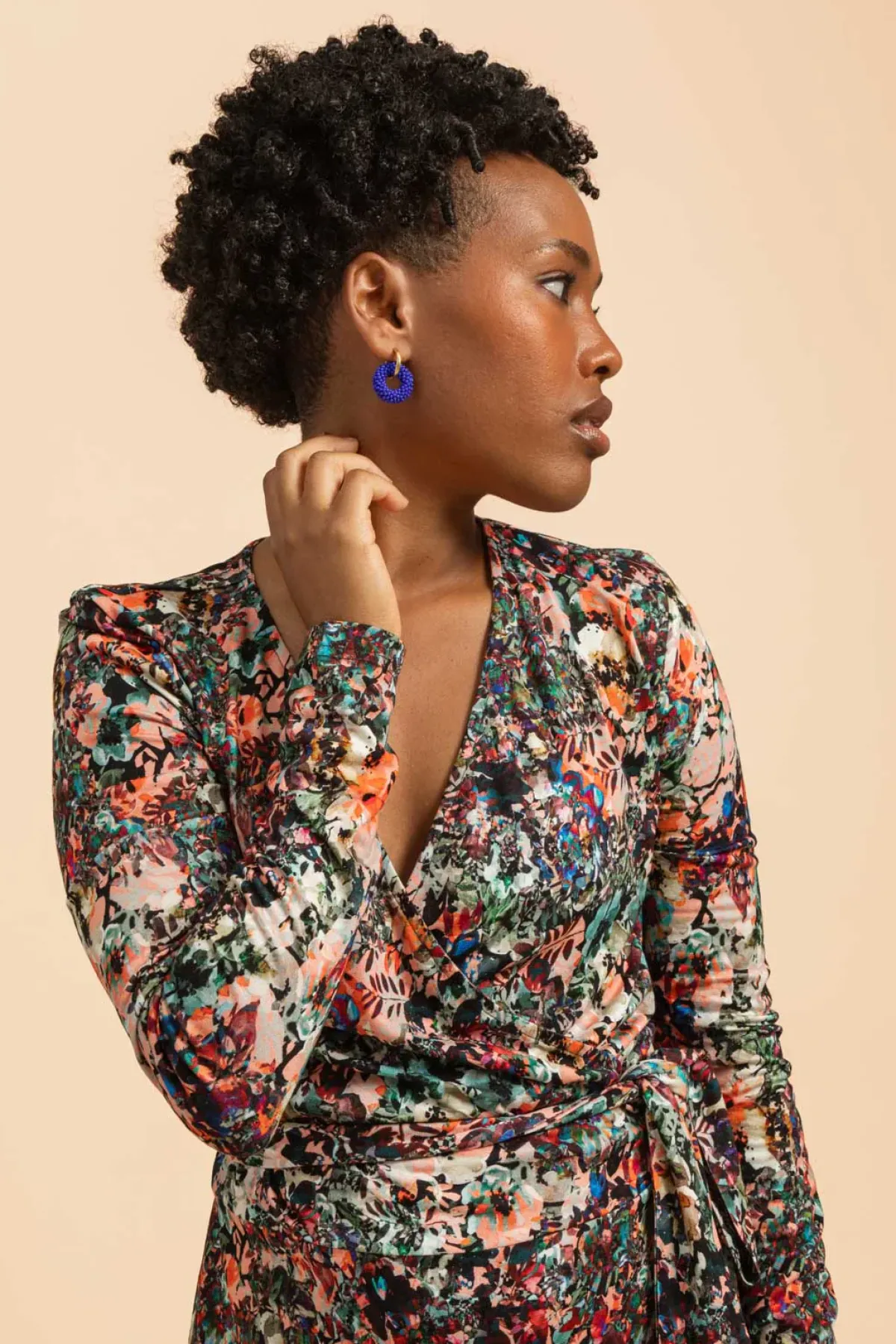 Avaimenperät|Korut>KAIKO Veda Earrings - Royal Blue