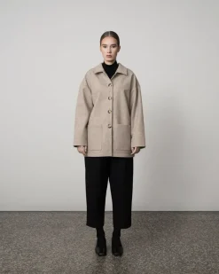 Takit>ARCHETYPE Wool Jacket - Brown