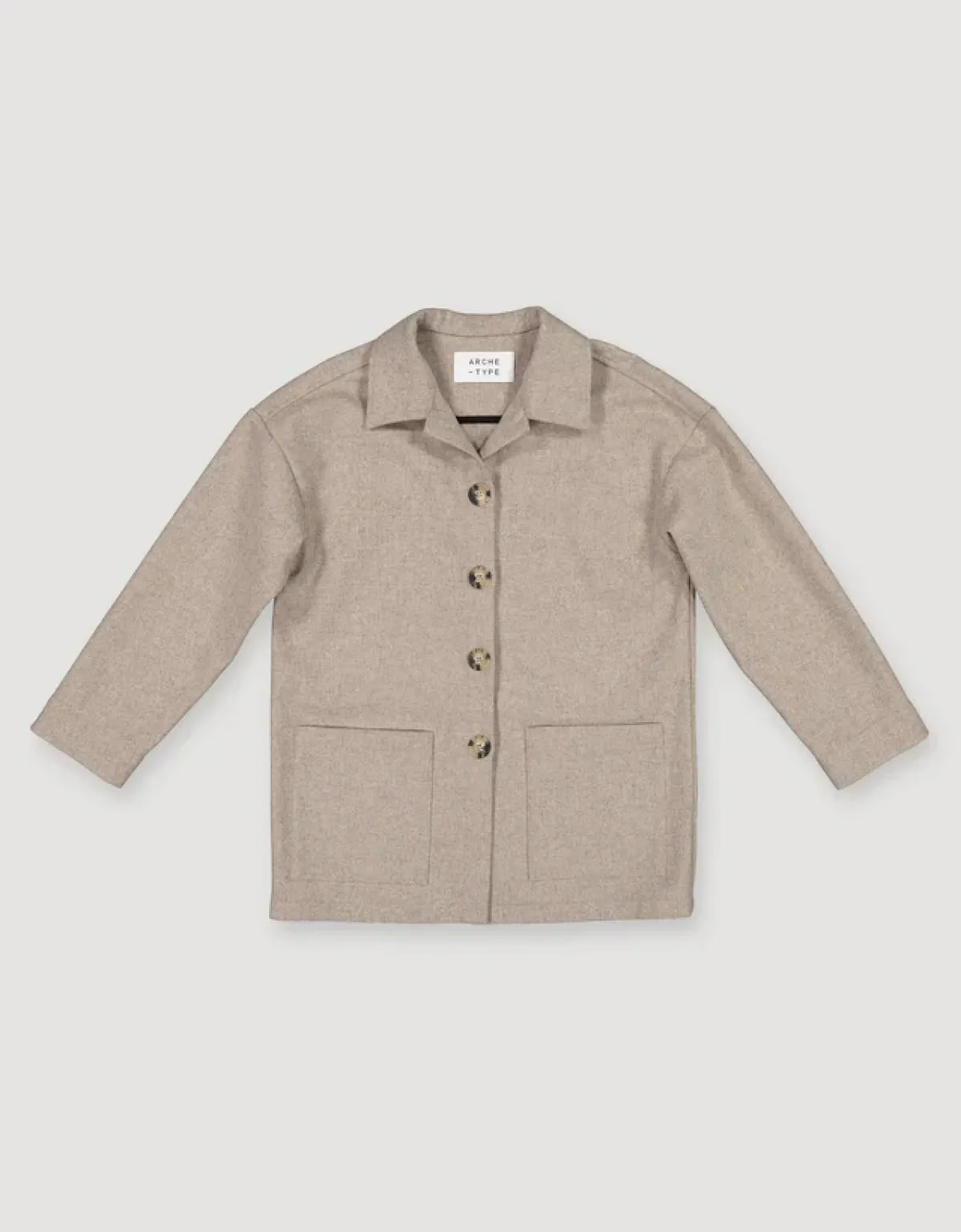 Takit>ARCHETYPE Wool Jacket - Brown