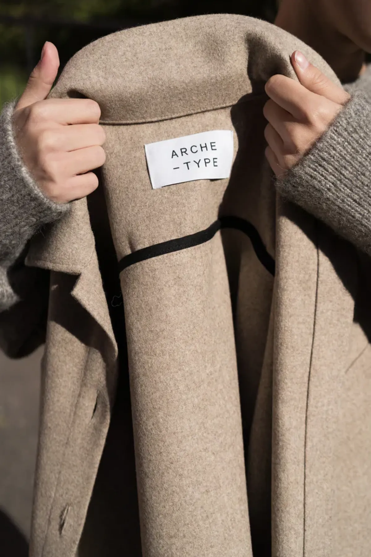 Takit>ARCHETYPE Wool Jacket - Brown