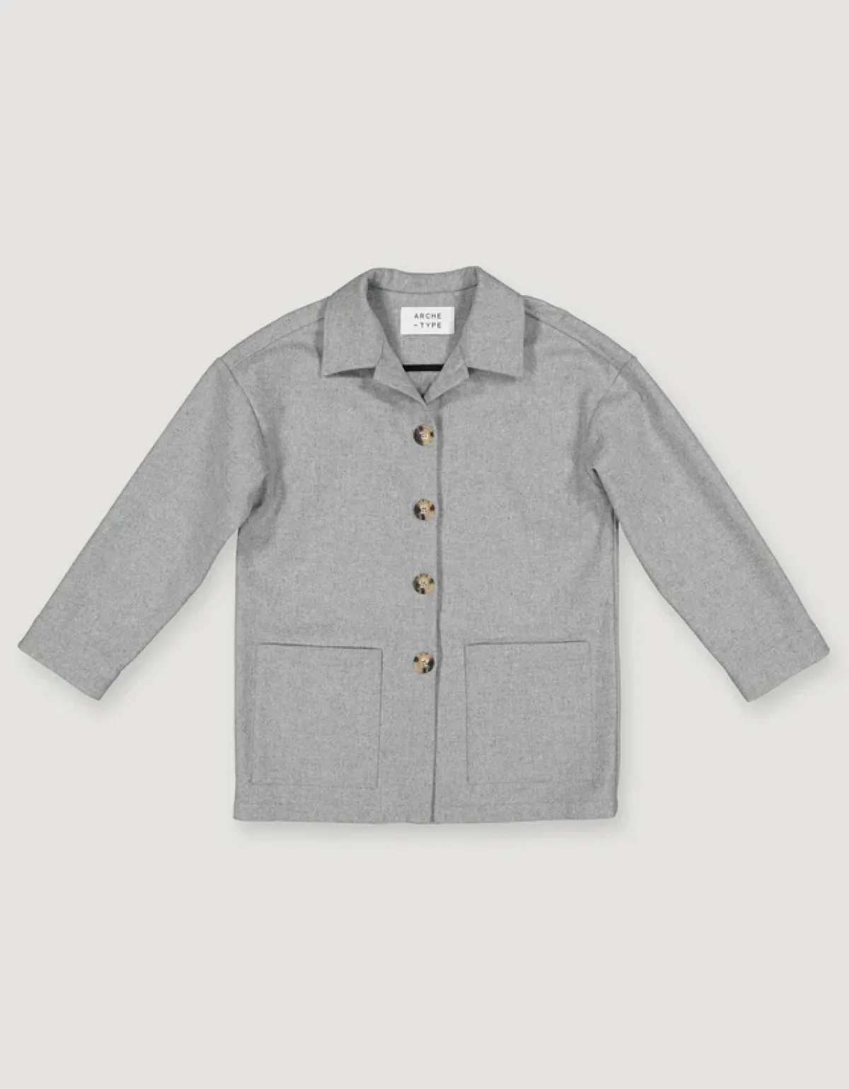 Takit>ARCHETYPE Wool Jacket - Grey