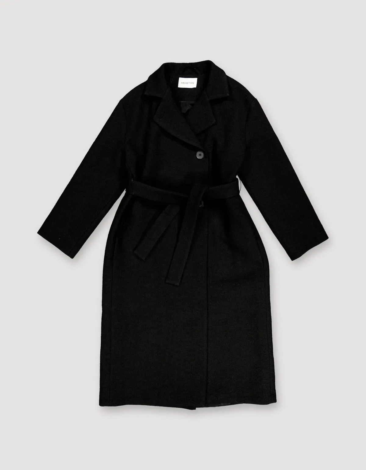 Takit>ARCHETYPE Wool Wrap Coat