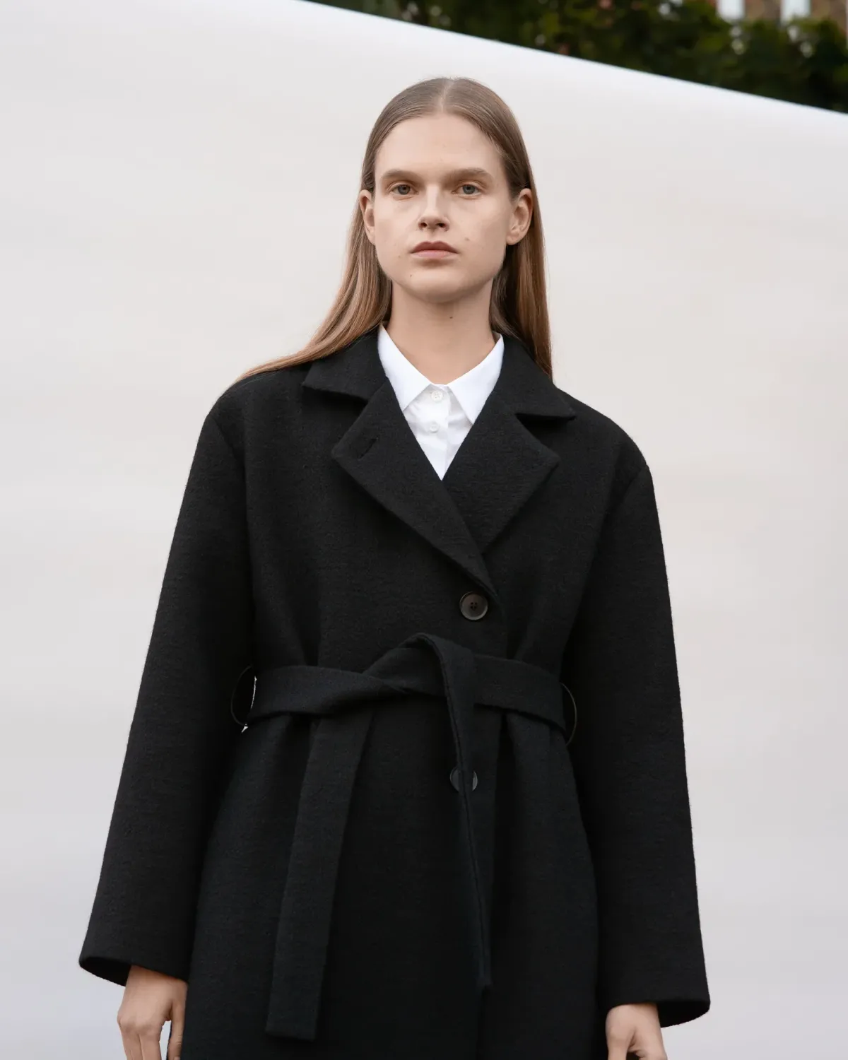 Takit>ARCHETYPE Wool Wrap Coat
