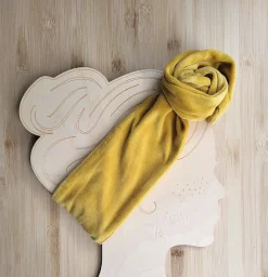 Avaimenperät|Hiusasusteet>Woolberg Panta - Velour Saffron
