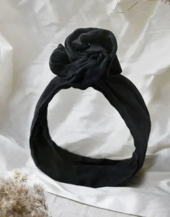 Avaimenperät|Hiusasusteet>Woolberg Pellavapanta - Black