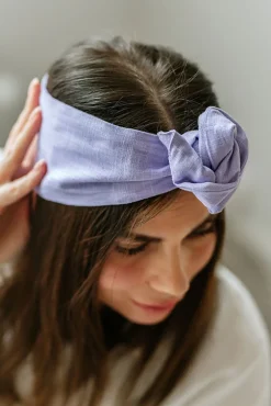 Avaimenperät|Hiusasusteet>Woolberg Pellavapanta - Lavender