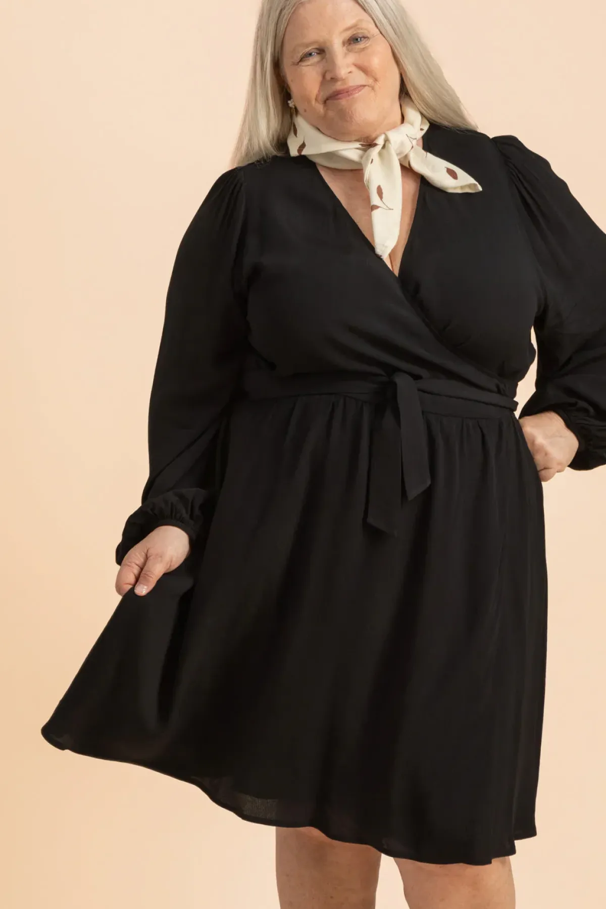 Hameet & Mekot>KAIKO Wrap Dress - Black