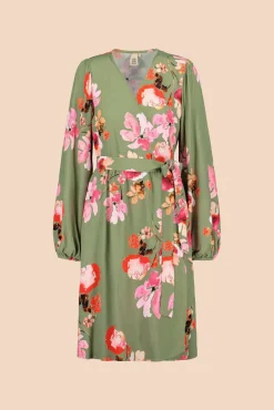 Hameet & Mekot>KAIKO Wrap Mini Dress - Cherry Blossom