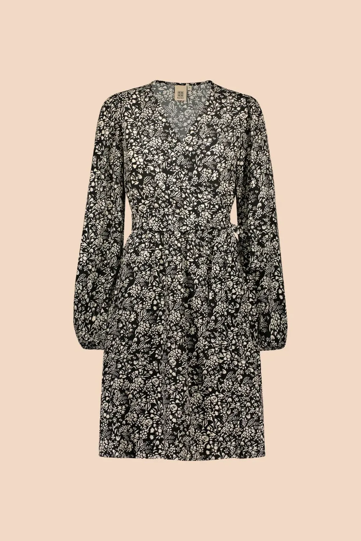 Hameet & Mekot>KAIKO Wrap Mini Dress - Night Meadow